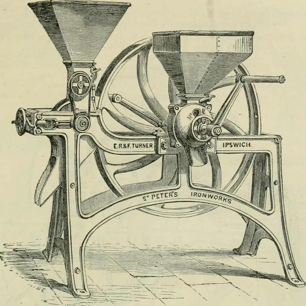 An illustration from Catalogue of the British Section : containing a list of the exhibitors of the United Kingdom and its colonies, and the objects which they exhibit : in English, French, German, and Italian : with statistical introductions and an appendix in which many of the objects exhibited are more fully described, 1867, leaf 1020