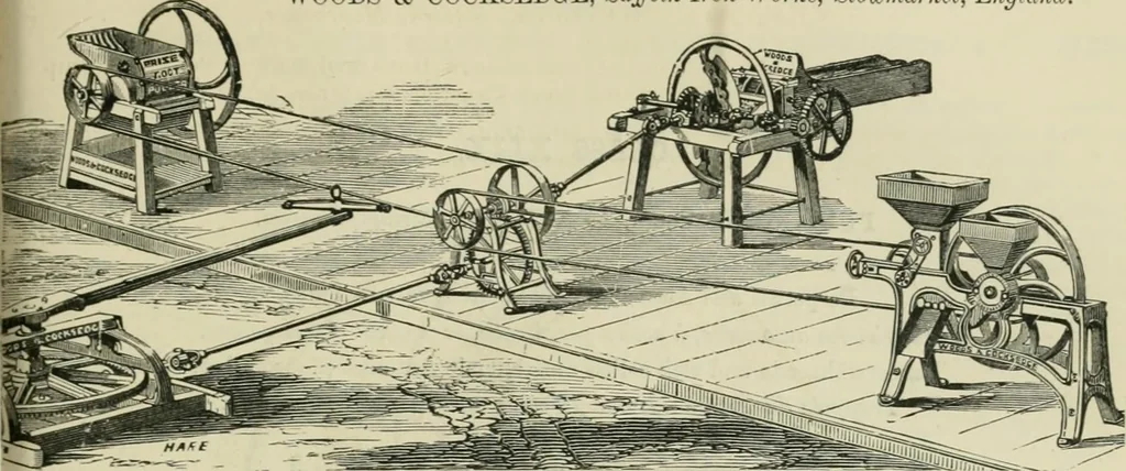 An illustration from Catalogue of the British Section : containing a list of the exhibitors of the United Kingdom and its colonies, and the objects which they exhibit : in English, French, German, and Italian : with statistical introductions and an appendix in which many of the objects exhibited are more fully described, 1867, leaf 1022