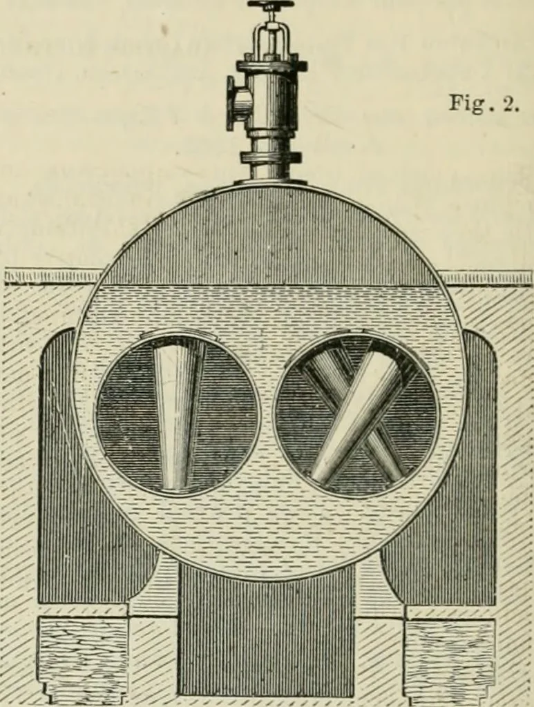 An illustration from Catalogue of the British Section : containing a list of the exhibitors of the United Kingdom and its colonies, and the objects which they exhibit : in English, French, German, and Italian : with statistical introductions and an appendix in which many of the objects exhibited are more fully described, 1867, leaf 1037