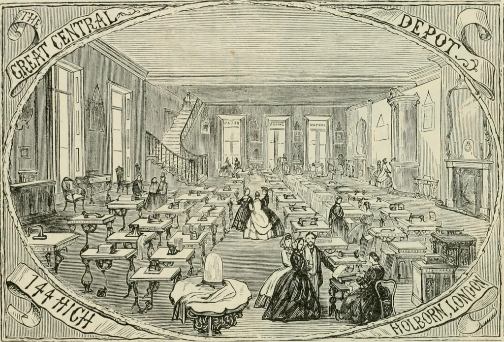An illustration from Catalogue of the British Section : containing a list of the exhibitors of the United Kingdom and its colonies, and the objects which they exhibit : in English, French, German, and Italian : with statistical introductions and an appendix in which many of the objects exhibited are more fully described, 1867, leaf 1075