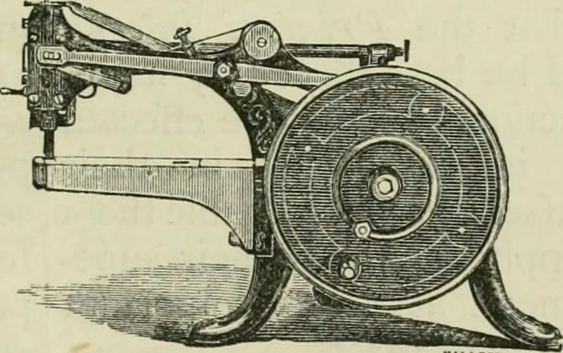 An illustration from Catalogue of the British Section : containing a list of the exhibitors of the United Kingdom and its colonies, and the objects which they exhibit : in English, French, German, and Italian : with statistical introductions and an appendix in which many of the objects exhibited are more fully described, 1867, leaf 1076