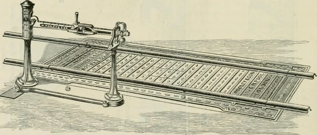 An illustration from Catalogue of the British Section : containing a list of the exhibitors of the United Kingdom and its colonies, and the objects which they exhibit : in English, French, German, and Italian : with statistical introductions and an appendix in which many of the objects exhibited are more fully described, 1867, leaf 1091