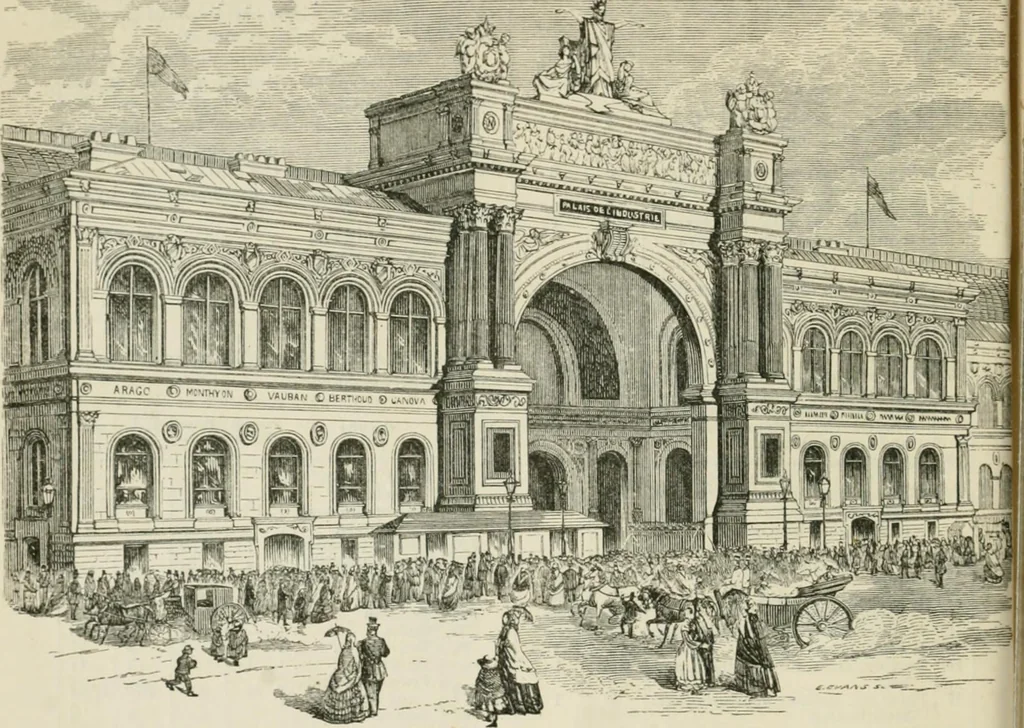 An illustration from Catalogue of the British Section : containing a list of the exhibitors of the United Kingdom and its colonies, and the objects which they exhibit : in English, French, German, and Italian : with statistical introductions and an appendix in which many of the objects exhibited are more fully described, 1867, leaf 29