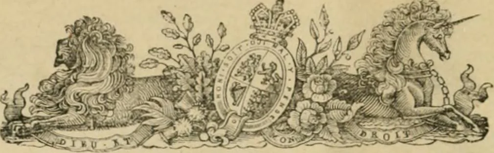An illustration from Catalogue of the British Section : containing a list of the exhibitors of the United Kingdom and its colonies, and the objects which they exhibit : in English, French, German, and Italian : with statistical introductions and an appendix in which many of the objects exhibited are more fully described, 1867, leaf 3