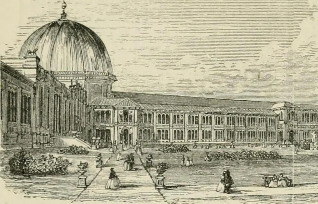 An illustration from Catalogue of the British Section : containing a list of the exhibitors of the United Kingdom and its colonies, and the objects which they exhibit : in English, French, German, and Italian : with statistical introductions and an appendix in which many of the objects exhibited are more fully described, 1867, leaf 37