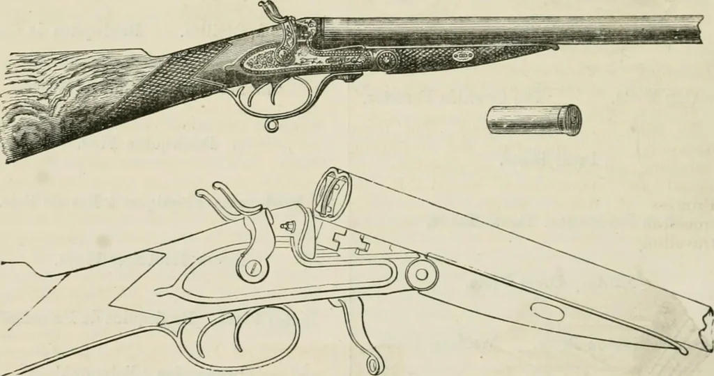 An illustration from Catalogue of the British Section : containing a list of the exhibitors of the United Kingdom and its colonies, and the objects which they exhibit : in English, French, German, and Italian : with statistical introductions and an appendix in which many of the objects exhibited are more fully described, 1867, leaf 967