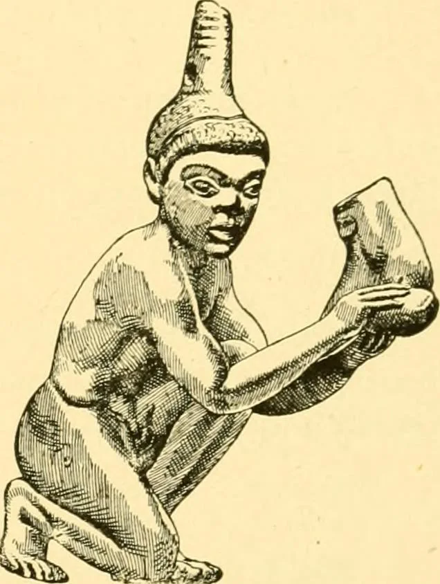 An illustration from Catalogue of the bronzes, Greek, Roman, and Etruscan, in the Department of Greek and Roman Antiquities, British Museum, 1899, leaf 342