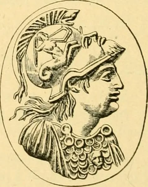 An illustration from Catalogue of the bronzes, Greek, Roman, and Etruscan, in the Department of Greek and Roman Antiquities, British Museum, 1899, leaf 381