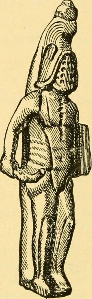 An illustration from Catalogue of the bronzes, Greek, Roman, and Etruscan, in the Department of Greek and Roman Antiquities, British Museum, 1899, leaf 431