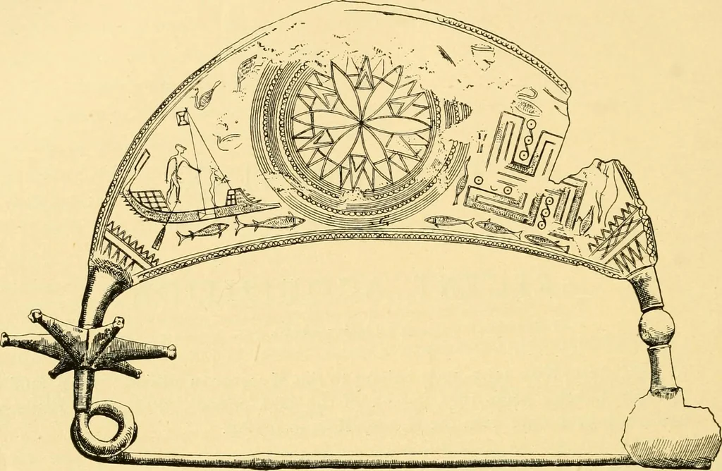 An illustration from Catalogue of the bronzes, Greek, Roman, and Etruscan, in the Department of Greek and Roman Antiquities, British Museum, 1899, leaf 445