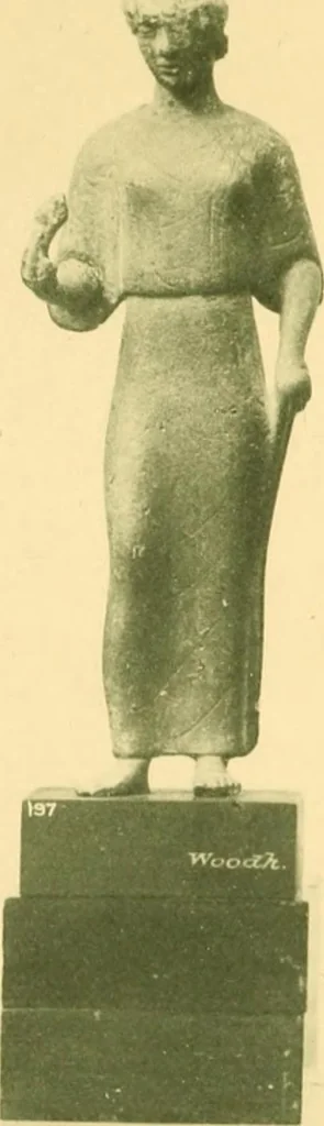 An illustration from Catalogue of the bronzes, Greek, Roman, and Etruscan, in the Department of Greek and Roman Antiquities, British Museum, 1899, leaf 468