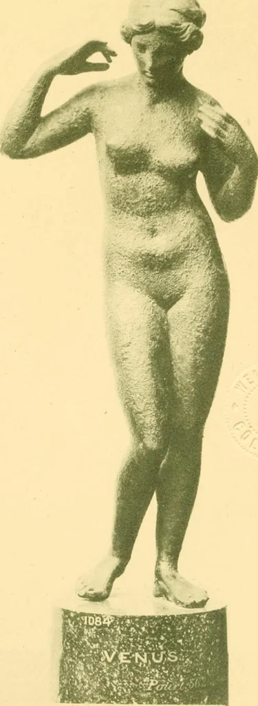 An illustration from Catalogue of the bronzes, Greek, Roman, and Etruscan, in the Department of Greek and Roman Antiquities, British Museum, 1899, leaf 476