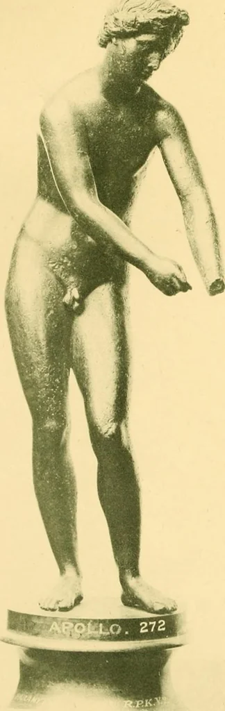 An illustration from Catalogue of the bronzes, Greek, Roman, and Etruscan, in the Department of Greek and Roman Antiquities, British Museum, 1899, leaf 476