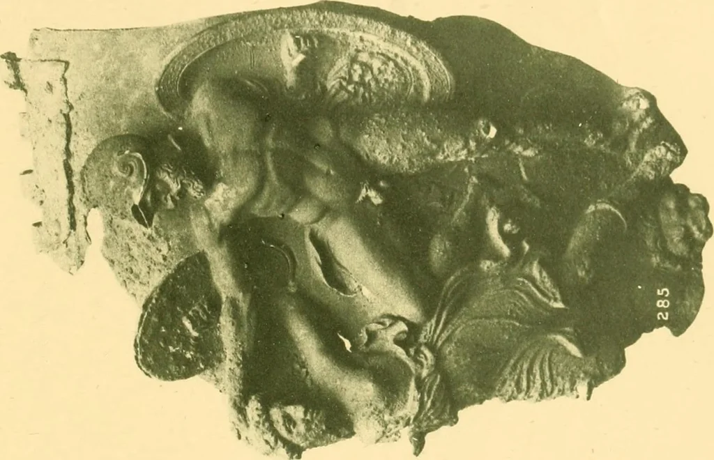 An illustration from Catalogue of the bronzes, Greek, Roman, and Etruscan, in the Department of Greek and Roman Antiquities, British Museum, 1899, leaf 482