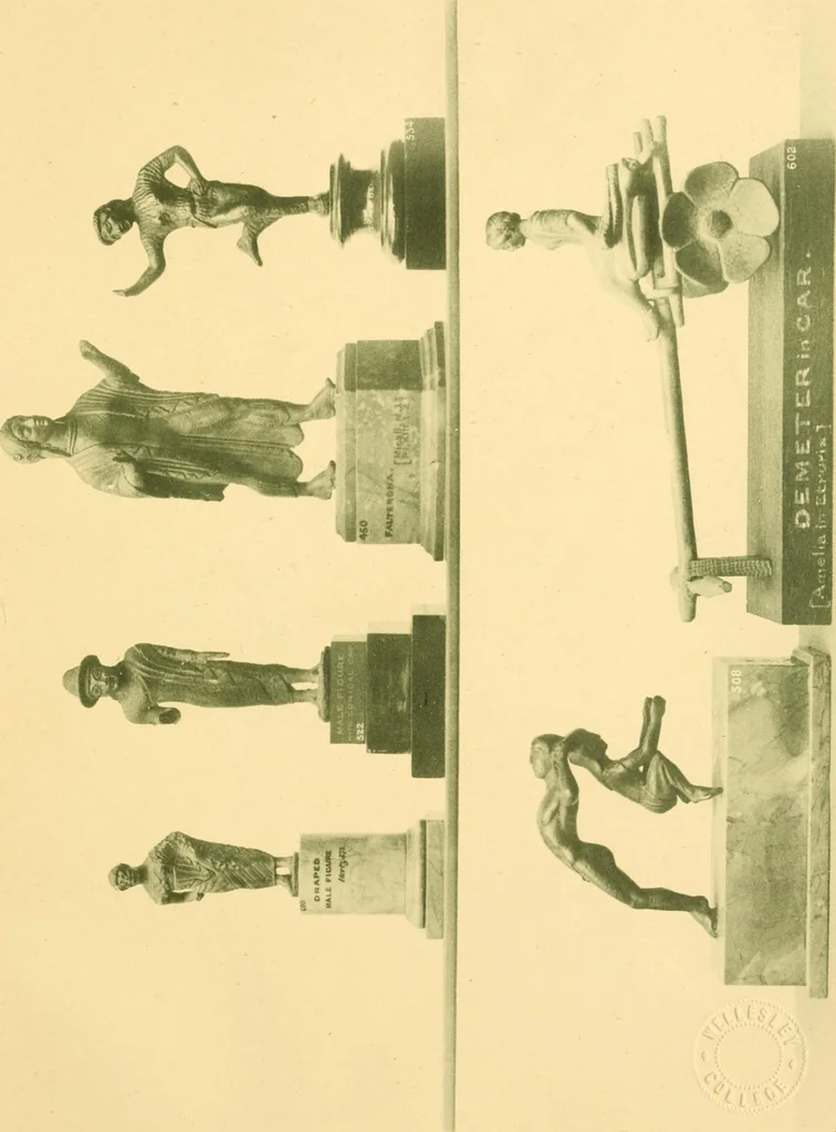 An illustration from Catalogue of the bronzes, Greek, Roman, and Etruscan, in the Department of Greek and Roman Antiquities, British Museum, 1899, leaf 490