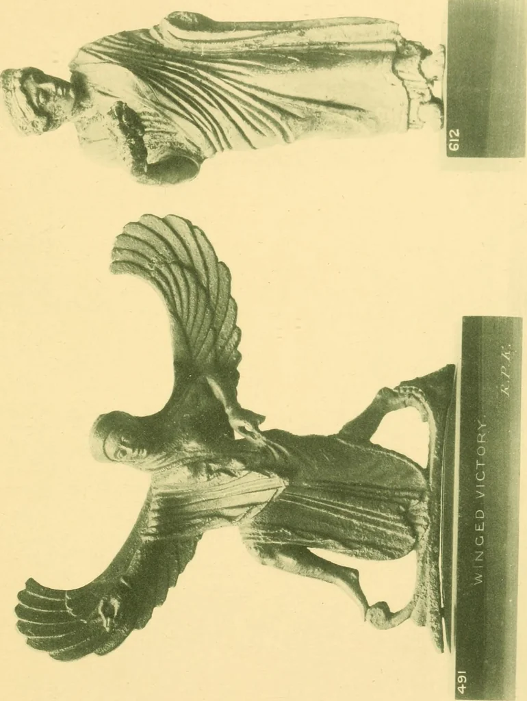 An illustration from Catalogue of the bronzes, Greek, Roman, and Etruscan, in the Department of Greek and Roman Antiquities, British Museum, 1899, leaf 494