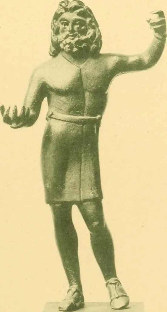 An illustration from Catalogue of the bronzes, Greek, Roman, and Etruscan, in the Department of Greek and Roman Antiquities, British Museum, 1899, leaf 508
