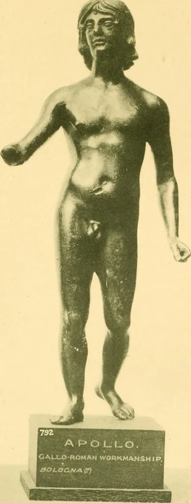 An illustration from Catalogue of the bronzes, Greek, Roman, and Etruscan, in the Department of Greek and Roman Antiquities, British Museum, 1899, leaf 510