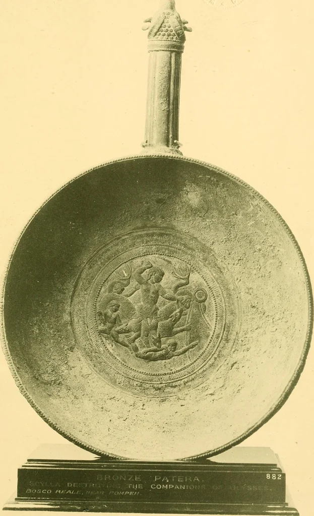 An illustration from Catalogue of the bronzes, Greek, Roman, and Etruscan, in the Department of Greek and Roman Antiquities, British Museum, 1899, leaf 516