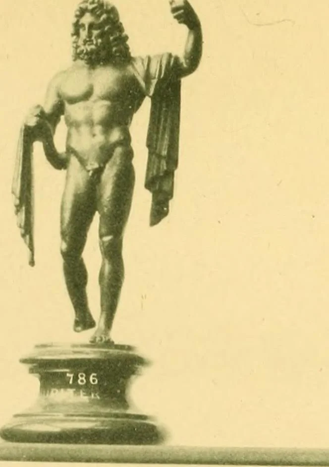 An illustration from Catalogue of the bronzes, Greek, Roman, and Etruscan, in the Department of Greek and Roman Antiquities, British Museum, 1899, leaf 520