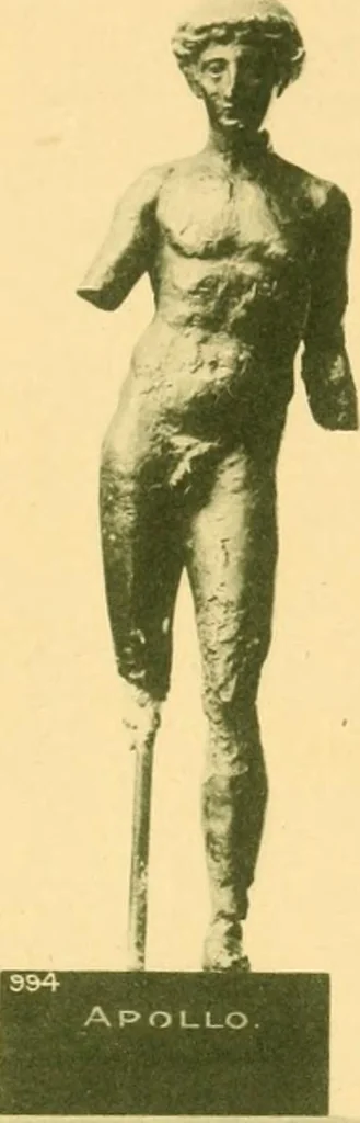 An illustration from Catalogue of the bronzes, Greek, Roman, and Etruscan, in the Department of Greek and Roman Antiquities, British Museum, 1899, leaf 522