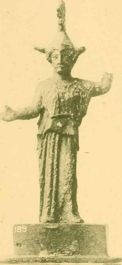 An illustration from Catalogue of the bronzes, Greek, Roman, and Etruscan, in the Department of Greek and Roman Antiquities, British Museum, 1899, leaf 524