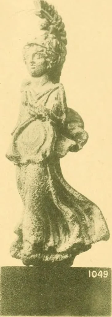 An illustration from Catalogue of the bronzes, Greek, Roman, and Etruscan, in the Department of Greek and Roman Antiquities, British Museum, 1899, leaf 524
