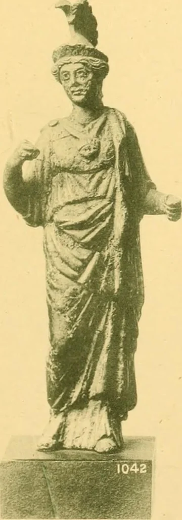 An illustration from Catalogue of the bronzes, Greek, Roman, and Etruscan, in the Department of Greek and Roman Antiquities, British Museum, 1899, leaf 524