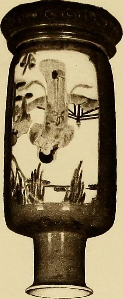 An illustration from A catalogue of Chinese porcelains collected by Mr. and Mrs. Charles P. Taft, Cincinnati, Ohio, with notes and illustrations, comp. and described by John Getz, 1904, leaf 104