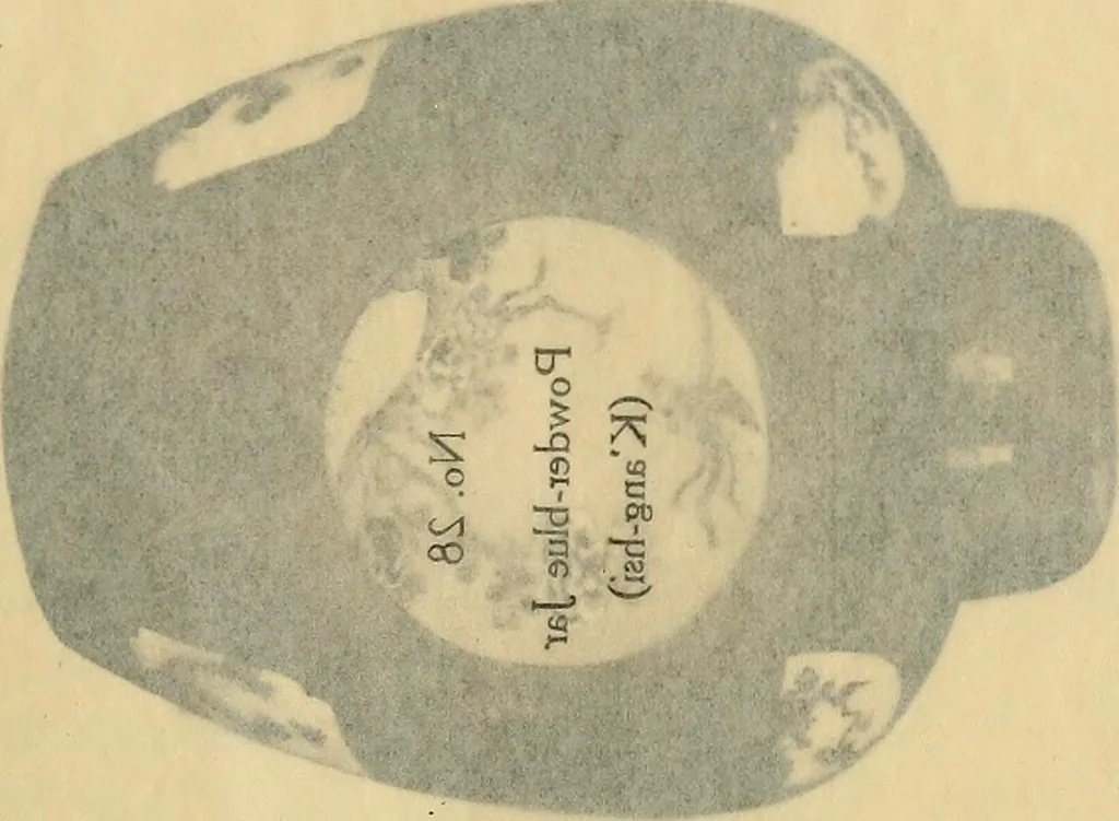 An illustration from A catalogue of Chinese porcelains collected by Mr. and Mrs. Charles P. Taft, Cincinnati, Ohio, with notes and illustrations, comp. and described by John Getz, 1904, leaf 110