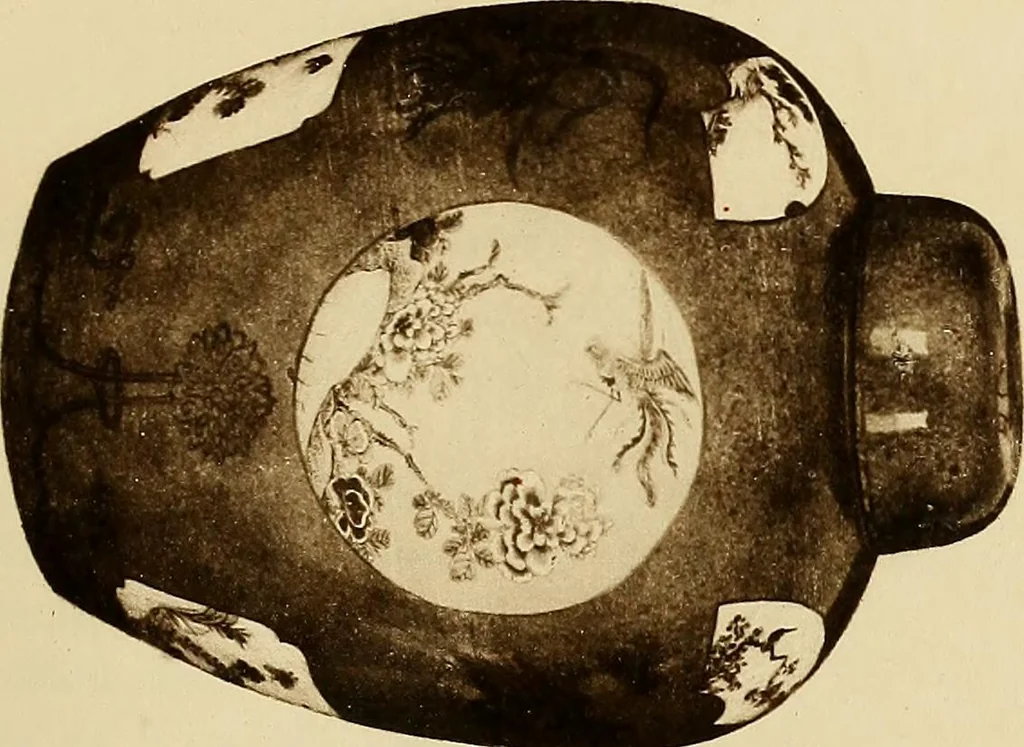 An illustration from A catalogue of Chinese porcelains collected by Mr. and Mrs. Charles P. Taft, Cincinnati, Ohio, with notes and illustrations, comp. and described by John Getz, 1904, leaf 112