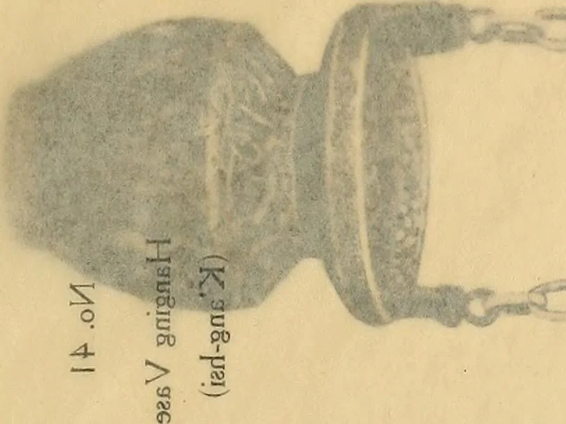 An illustration from A catalogue of Chinese porcelains collected by Mr. and Mrs. Charles P. Taft, Cincinnati, Ohio, with notes and illustrations, comp. and described by John Getz, 1904, leaf 154