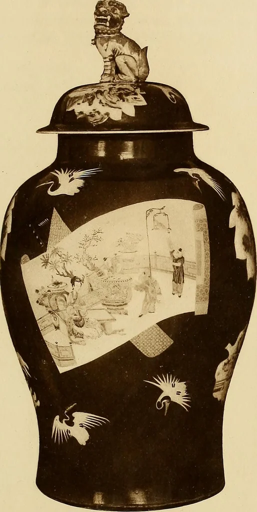 An illustration from A catalogue of Chinese porcelains collected by Mr. and Mrs. Charles P. Taft, Cincinnati, Ohio, with notes and illustrations, comp. and described by John Getz, 1904, leaf 162