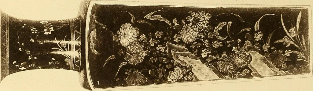 An illustration from A catalogue of Chinese porcelains collected by Mr. and Mrs. Charles P. Taft, Cincinnati, Ohio, with notes and illustrations, comp. and described by John Getz, 1904, leaf 17