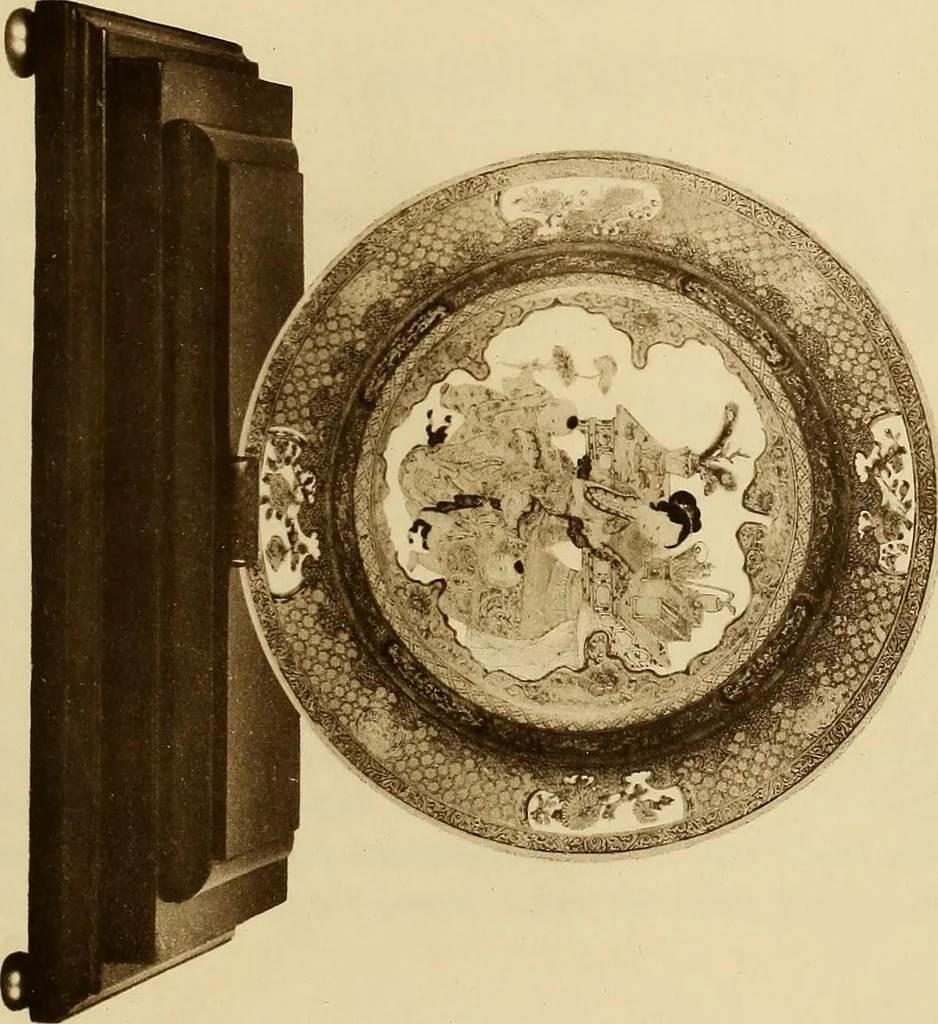 An illustration from A catalogue of Chinese porcelains collected by Mr. and Mrs. Charles P. Taft, Cincinnati, Ohio, with notes and illustrations, comp. and described by John Getz, 1904, leaf 176