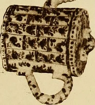 An illustration from A catalogue of Chinese porcelains collected by Mr. and Mrs. Charles P. Taft, Cincinnati, Ohio, with notes and illustrations, comp. and described by John Getz, 1904, leaf 182