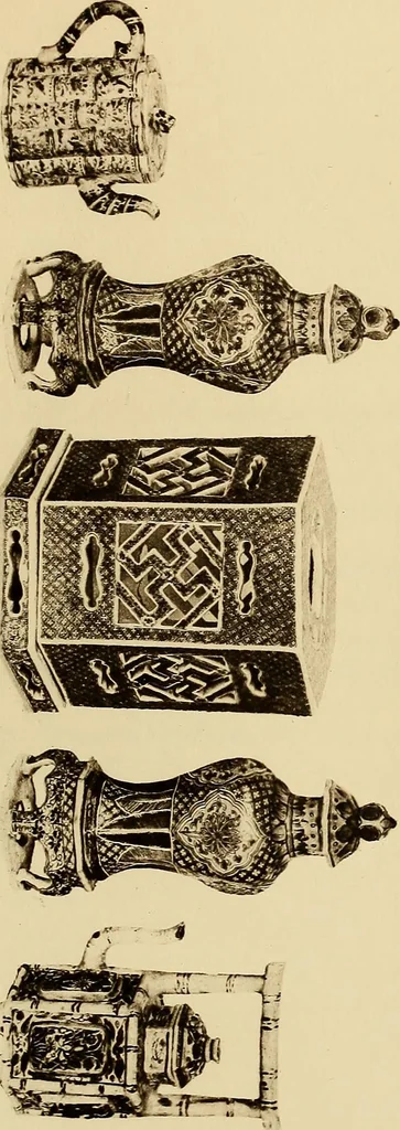 An illustration from A catalogue of Chinese porcelains collected by Mr. and Mrs. Charles P. Taft, Cincinnati, Ohio, with notes and illustrations, comp. and described by John Getz, 1904, leaf 190