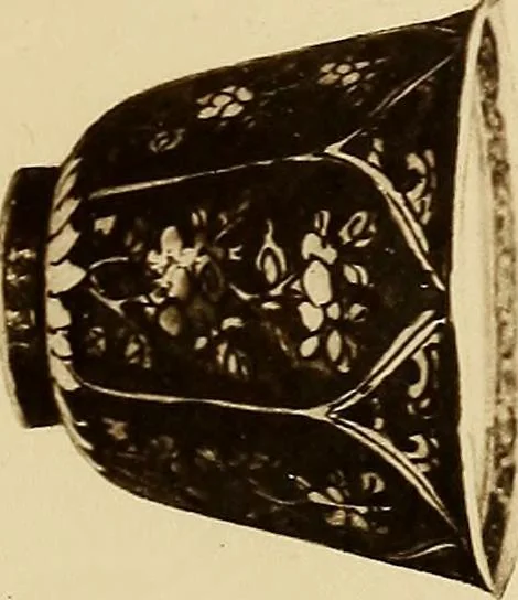 An illustration from A catalogue of Chinese porcelains collected by Mr. and Mrs. Charles P. Taft, Cincinnati, Ohio, with notes and illustrations, comp. and described by John Getz, 1904, leaf 198