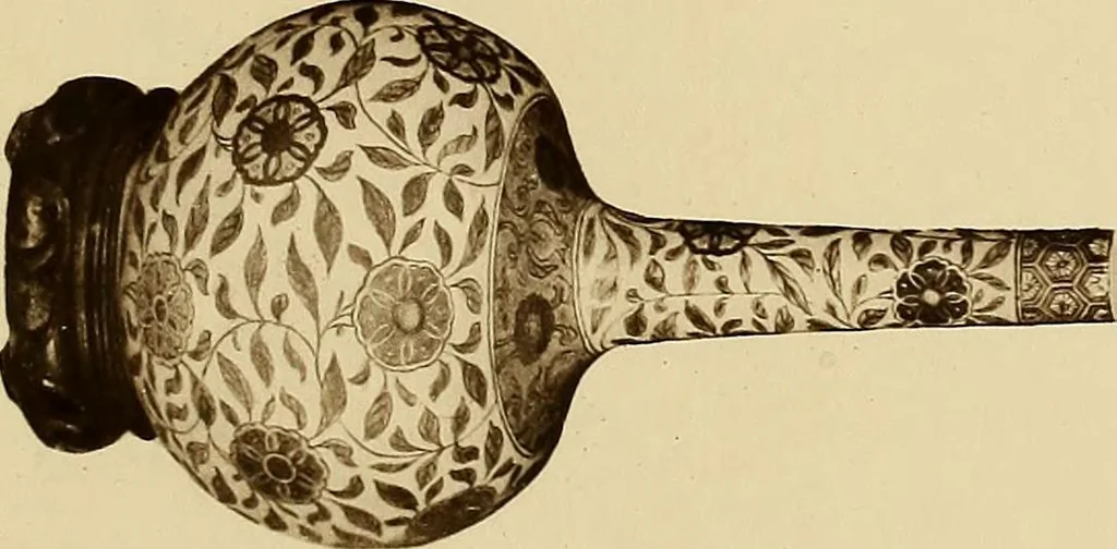 An illustration from A catalogue of Chinese porcelains collected by Mr. and Mrs. Charles P. Taft, Cincinnati, Ohio, with notes and illustrations, comp. and described by John Getz, 1904, leaf 206