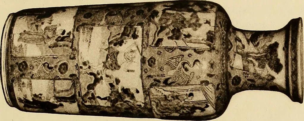 An illustration from A catalogue of Chinese porcelains collected by Mr. and Mrs. Charles P. Taft, Cincinnati, Ohio, with notes and illustrations, comp. and described by John Getz, 1904, leaf 228