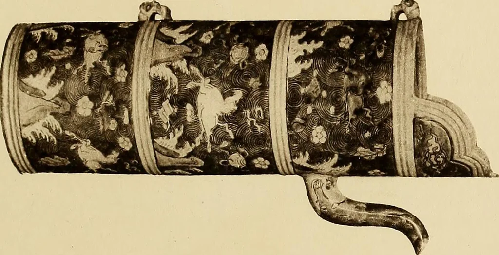 An illustration from A catalogue of Chinese porcelains collected by Mr. and Mrs. Charles P. Taft, Cincinnati, Ohio, with notes and illustrations, comp. and described by John Getz, 1904, leaf 228