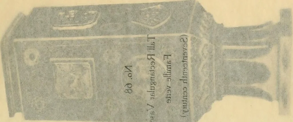 An illustration from A catalogue of Chinese porcelains collected by Mr. and Mrs. Charles P. Taft, Cincinnati, Ohio, with notes and illustrations, comp. and described by John Getz, 1904, leaf 234