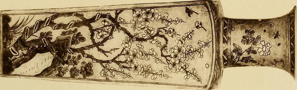 An illustration from A catalogue of Chinese porcelains collected by Mr. and Mrs. Charles P. Taft, Cincinnati, Ohio, with notes and illustrations, comp. and described by John Getz, 1904, leaf 262