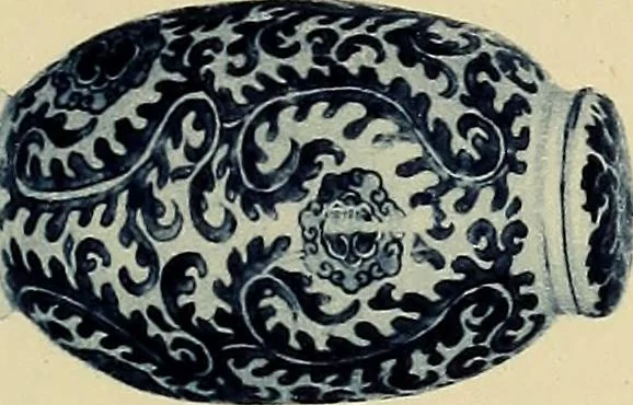 An illustration from A catalogue of Chinese porcelains collected by Mr. and Mrs. Charles P. Taft, Cincinnati, Ohio, with notes and illustrations, comp. and described by John Getz, 1904, leaf 60