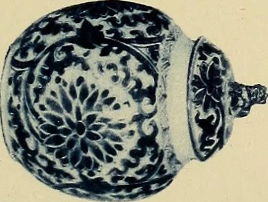An illustration from A catalogue of Chinese porcelains collected by Mr. and Mrs. Charles P. Taft, Cincinnati, Ohio, with notes and illustrations, comp. and described by John Getz, 1904, leaf 60