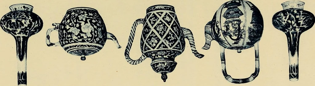 An illustration from A catalogue of Chinese porcelains collected by Mr. and Mrs. Charles P. Taft, Cincinnati, Ohio, with notes and illustrations, comp. and described by John Getz, 1904, leaf 68
