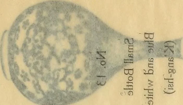 An illustration from A catalogue of Chinese porcelains collected by Mr. and Mrs. Charles P. Taft, Cincinnati, Ohio, with notes and illustrations, comp. and described by John Getz, 1904, leaf 74