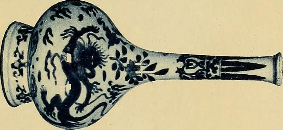 An illustration from A catalogue of Chinese porcelains collected by Mr. and Mrs. Charles P. Taft, Cincinnati, Ohio, with notes and illustrations, comp. and described by John Getz, 1904, leaf 76
