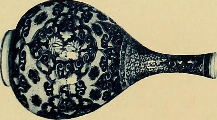 An illustration from A catalogue of Chinese porcelains collected by Mr. and Mrs. Charles P. Taft, Cincinnati, Ohio, with notes and illustrations, comp. and described by John Getz, 1904, leaf 76