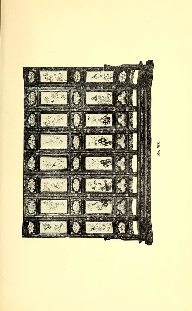 An illustration from Catalogue of the Chinese art collection of the Duke Tsia-Po (Manchu Dynasty) comprising Rare and Costly Ceramics, of the early periods, Jades, crystals, amethysts, embroideries, rugs, paintings on glass, also stone sculptures in figures, heads and animals of extreme interest to connoisseurs, museums and collectors, 1917, leaf 145